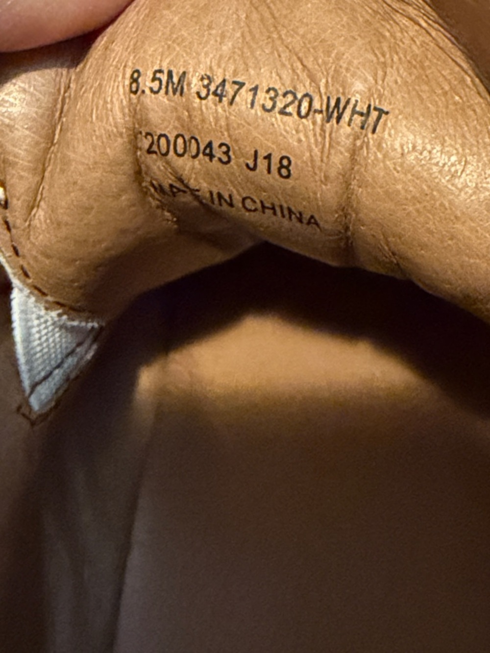 Frye White Leather Lena Zip Platform Sneaker - Picture 9 of 9
